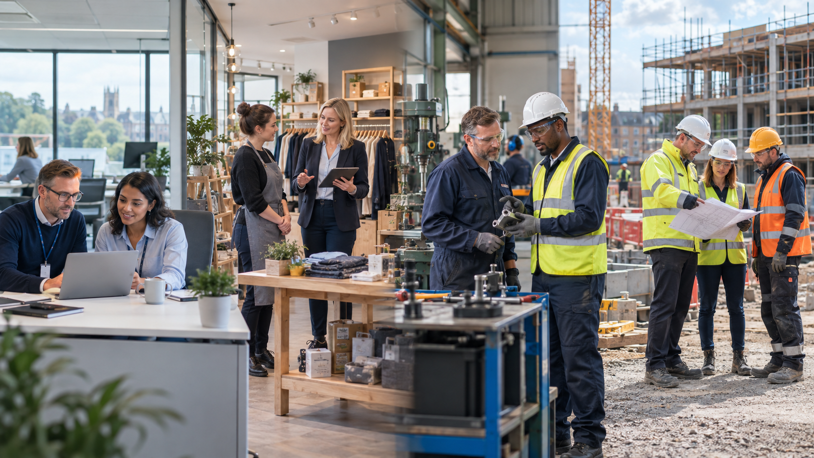 1901 Ltd health and safety support across offices, retail, workshops and construction.
